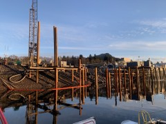 Modular Wharf Construction- Phase 1, Port Edward BC